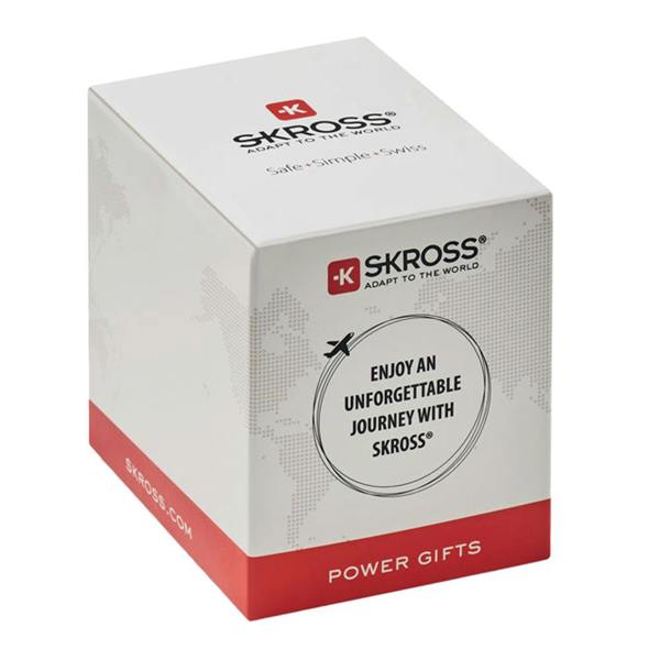MidOcean World To Europe Travel Adapter - White - 