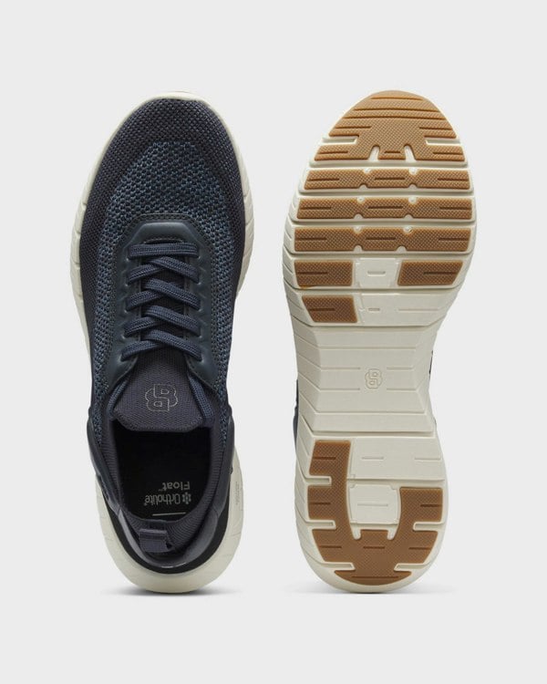 BOSS Orange Motion Mens Sock Trainers With Knitted Uppers - Open Blue 460 - CHO - Designer Mens Trainers