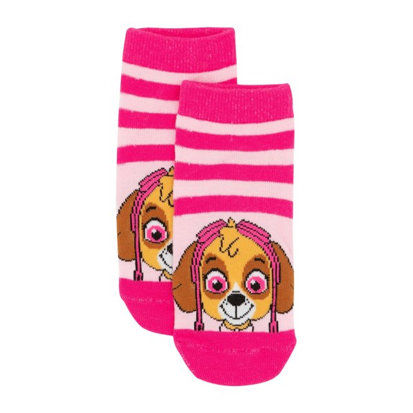 Paw Patrol Girls Socks (Pack of 5) - Pink/White/Green