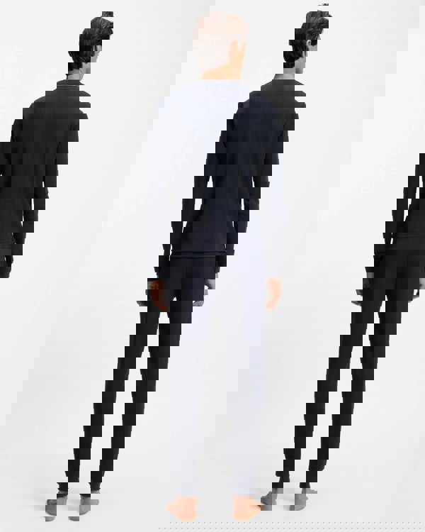 BOSS Orange Structure Mens Loungewear Pants - Dark Blue 403 - CHO - Designer Mens Loungewear