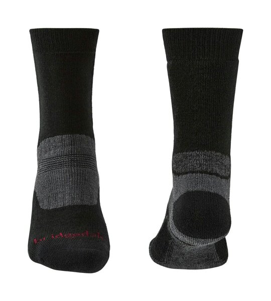 Bridgedale Mens Hike Midweight Merino Performance Boot Original Socks Black