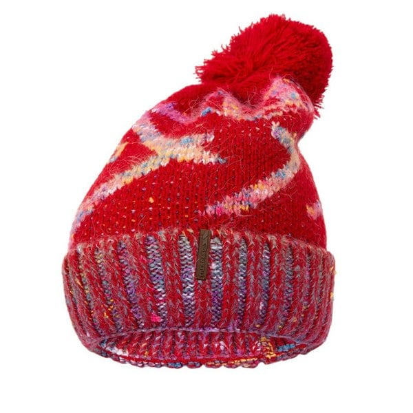 Trespass Women's Diandra Knitted Beanie - Red