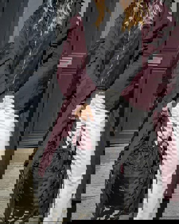 Tiba + Marl Luna Drawstring Changing Tote Black