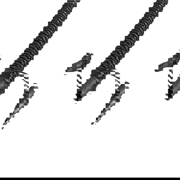 Black flexible hose with nozzles for Bestway Air Hammer Inflation Pump