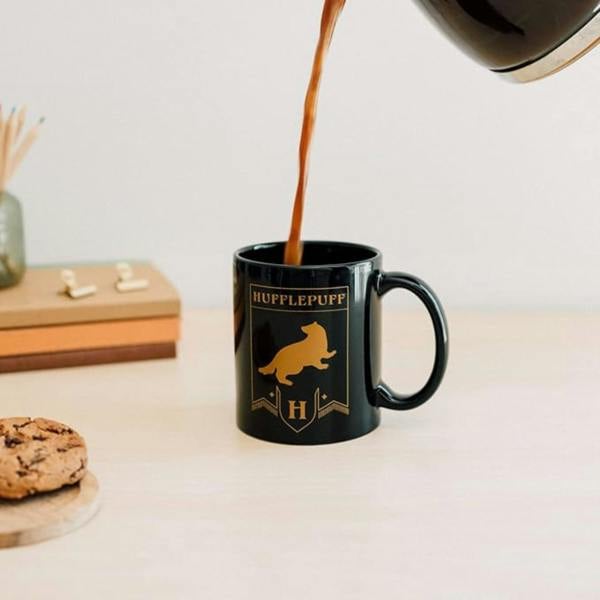 Grupo Eric Harry Potter Hufflepuff Ceramic Mug 350ml Black