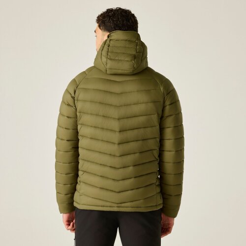 Dare 2B Mens Torrek Mountain Baffled Padded Jacket - Martini Olive