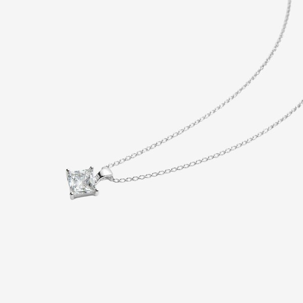 Uchi & Soto Shikaku Silver Stone Pendant Necklace