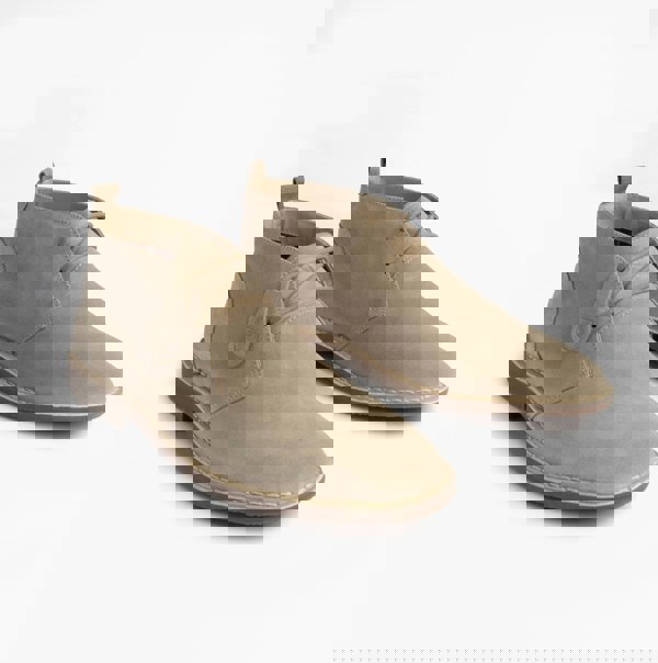 Popps VESPA Unisex Desert Boots Sand