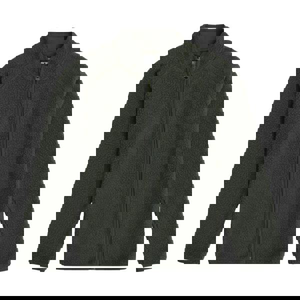 Animal Kids Borg Raglan Full Zip Fleece Jacket - Dark Khaki