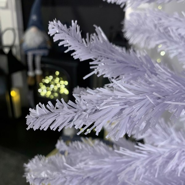 Samuel Alexander 6ft (180cm) White Pencil Pine Christmas Tree with 321 Tips