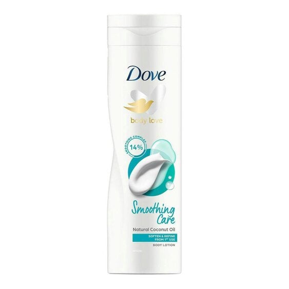 Dove Body Love Smoothing Care Body Lotion With Coconut Oil, 250ml 3 Pack