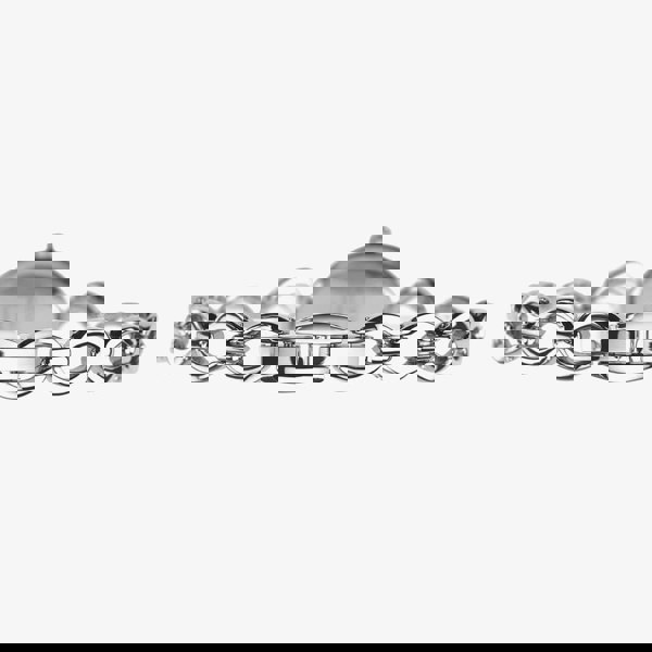 Sekonda Cocktail Dress Silver Stone Set Watch 4684