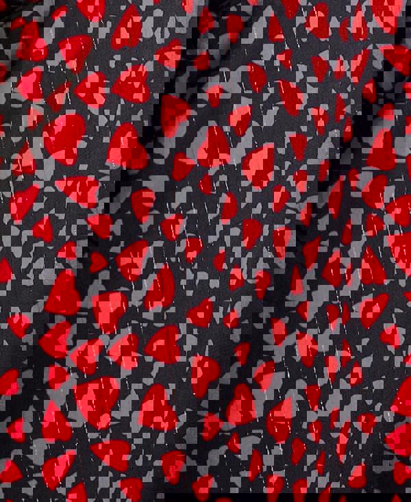 Heart Pattern On Dress