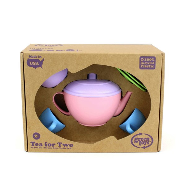 Green Toys Tea for Two Playset - Made From 100% Recycled Plastic