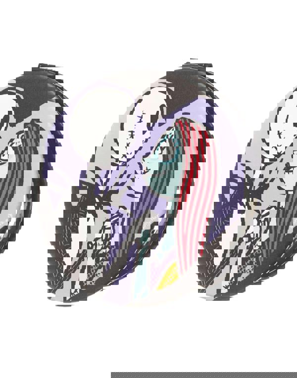 Disney The Nightmare Before Christmas Womens Black The Nightmare Before Christmas Jack Skellington Makeup Bag and Mirror (One Size)