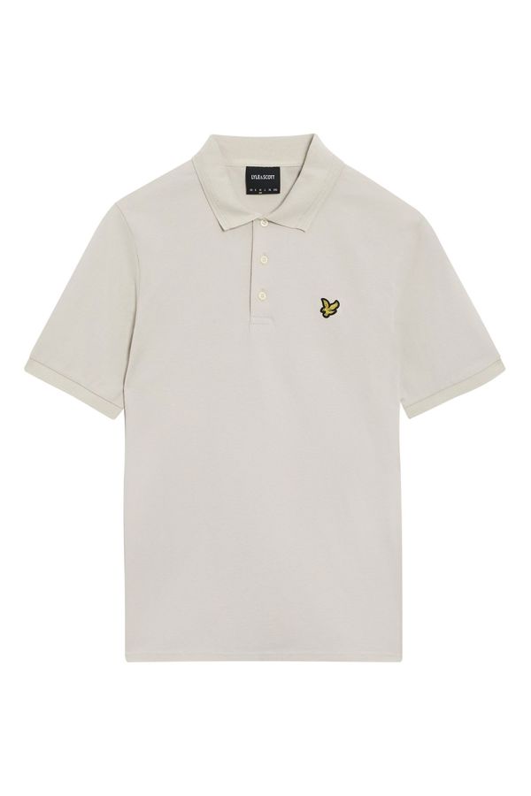 Lyle & Scott Rally Tipped Polo Shirt - Cream