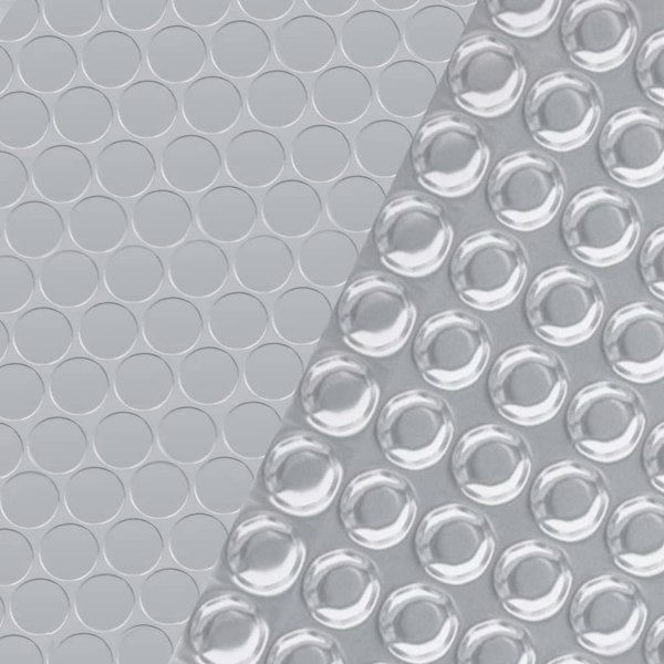 Berkfield Pool Cover Silver 549x274 cm PE