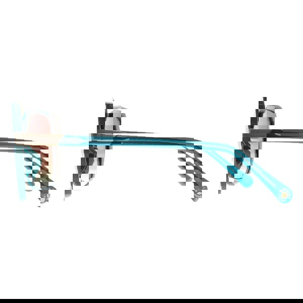 Radley Sunglasses Morwenna 107 Gloss Green Crystal and Teal Brown Gradient