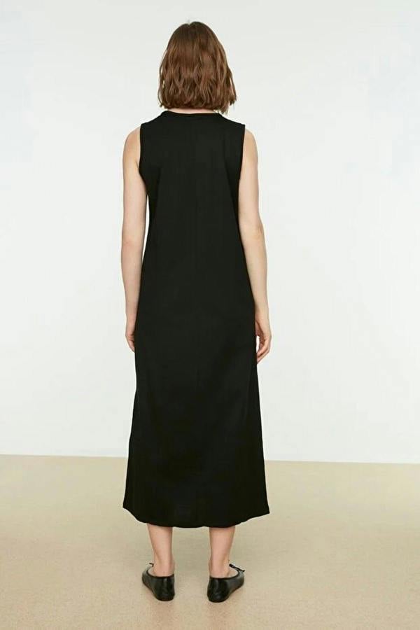 WOVCOR Sleeveless Long Lined Undershirt Dress