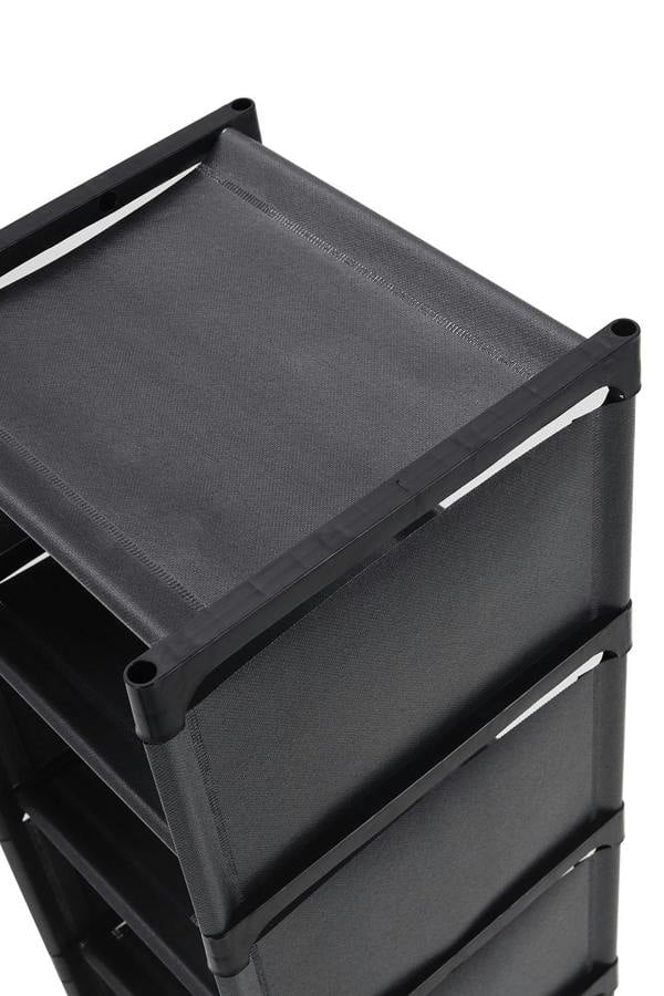 Living and Home 6-Tier Entryway Shoe Storage Rack Large Capacity Shoe Storage Organizer