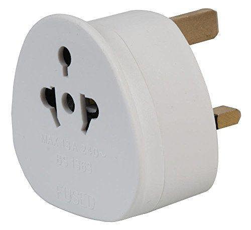 Eurosonic Travel Adaptor Plug:UK version Bulk x 20 Pieces