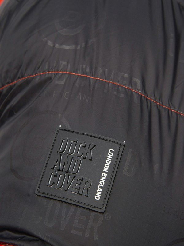 Duck and Cover Raymax Padded Jacket Orange