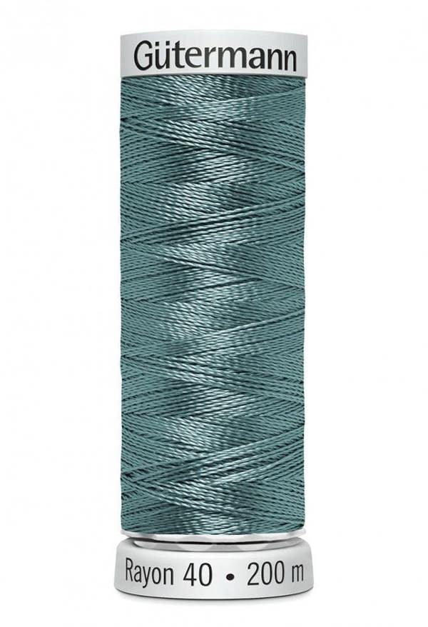 Gutermann No 40 Sulky Rayon Embroidery Thread 200m Rayon Thread Suitable For Embroidery
