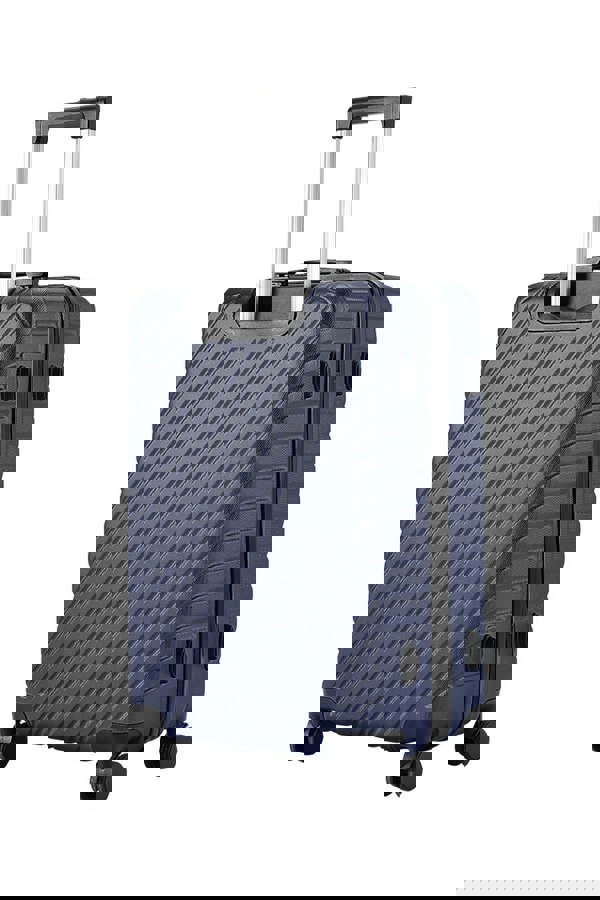 Living and Home Lightweight Hardside Travel Suitcase with Spinner Wheels, 28" Blue