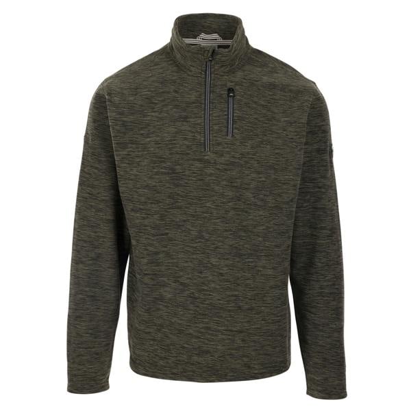 Trespass Mens Farnworth AT100 Fleece Top - Dark Vine