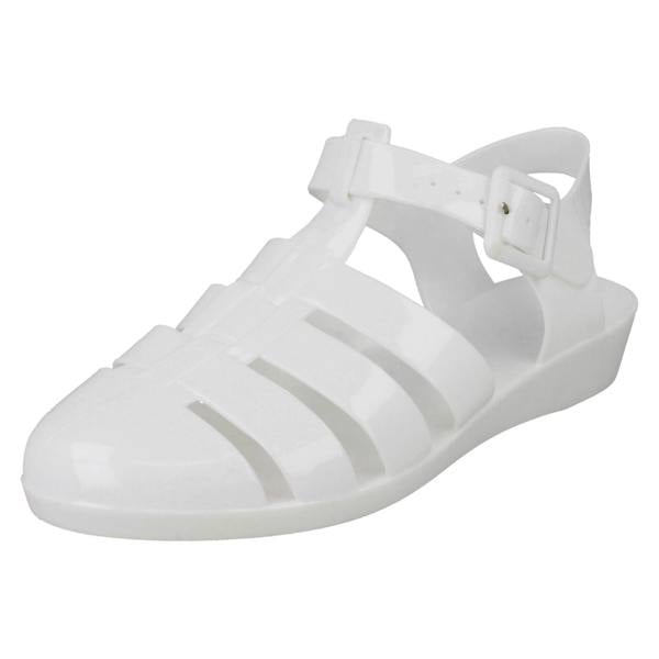 Spot On Ladies Spot On Casual Jelly Sandals