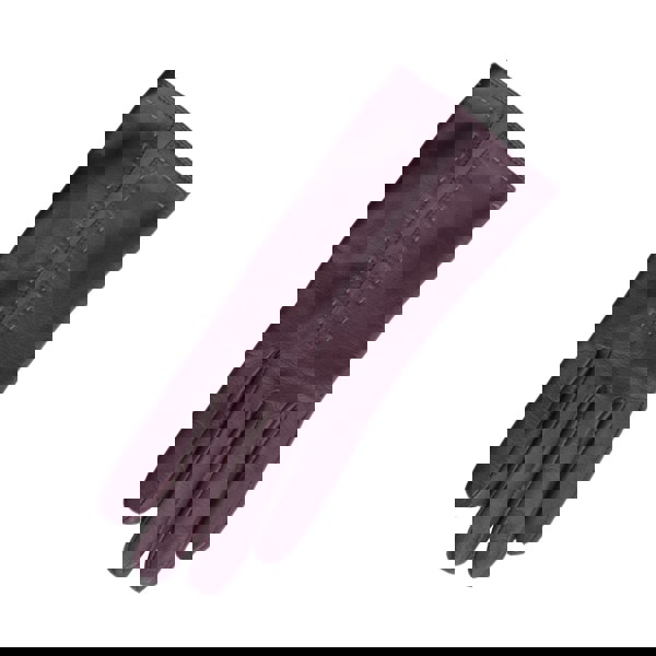 Eastern Counties Leather Women's Sadie Contrast Panel Gloves - Purple/Purple