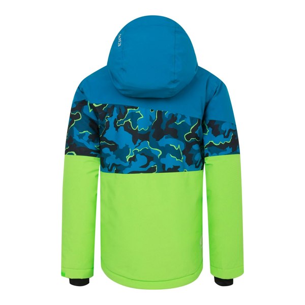 Dare 2B Childrens/Kids Humour III Camo Ski Jacket - Kingfisher Blue/Kingfisher Blue