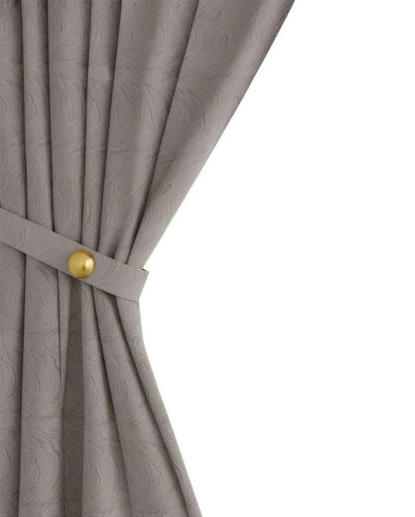 Anyhouz Anydrape Curtain Silver Gray 500cmx250cm Fashion Luxury Curtains Window Decor