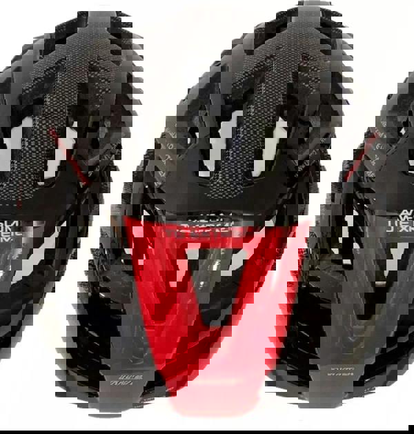 AweRide In Mould Adult Bike Helmet Large 58-61cm Black/Carbon/Red
