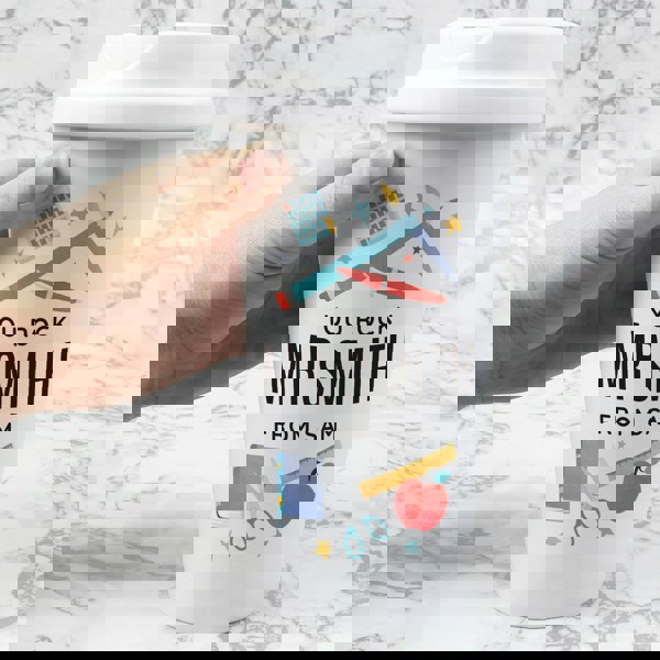 Personalised Memento Company Personalised Teachers Insulated Reusable Eco Travel Cup