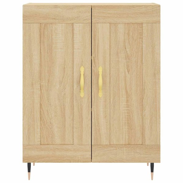Berkfield Sideboard Sonoma Oak 69.5x34x90 cm Engineered Wood