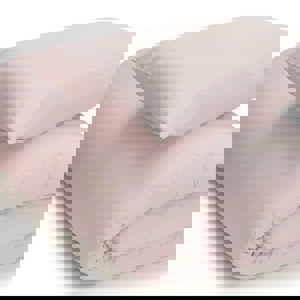 Belledorm Easycare Percale Duvet Cover - Powder Pink - 