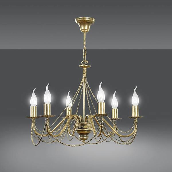 Emibig TORI Chandelier 5 x E14 Gold