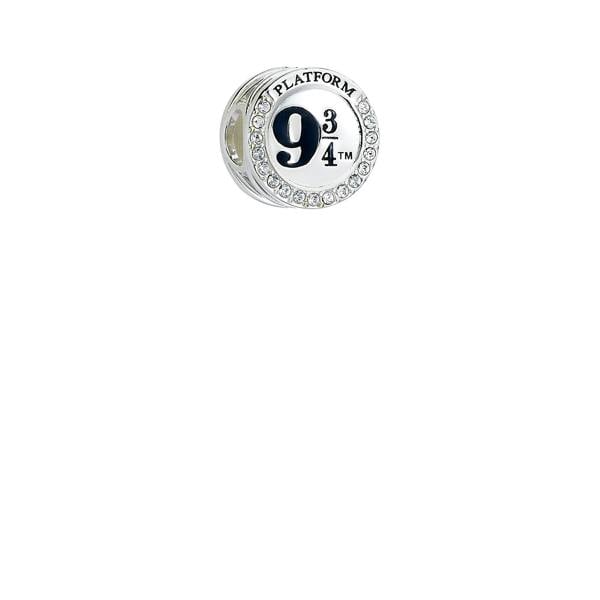 Harry Potter sterling silver Platform 9 3/4 spacer bead  silver