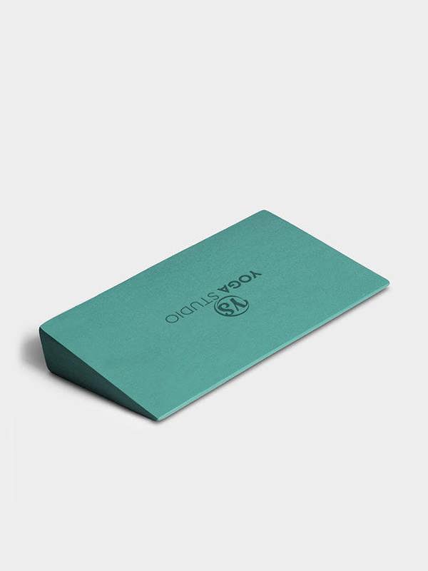 Yoga Studio EVA Foam Half Yoga Wedge - Teal