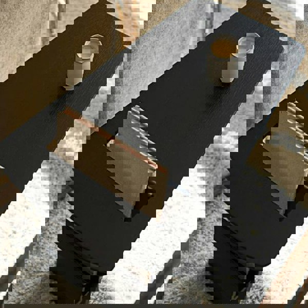 Pallas Side Table, With Magazine Rack-Weilai Concept-Weilai Concept