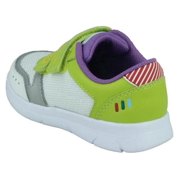 Clarks Childrens Clarks Hook & Loop Casual Trainers Ath Howdy