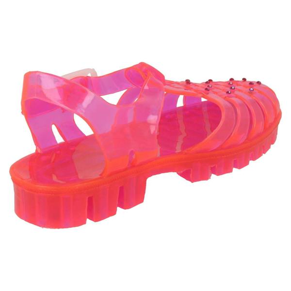 Spot On Girls Spot On Jelly Sandals With Diamante Detail