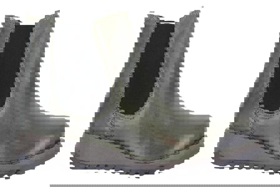 Fly London Salv Womens Wedged Heeled Chelsea Leather Ankle Boots