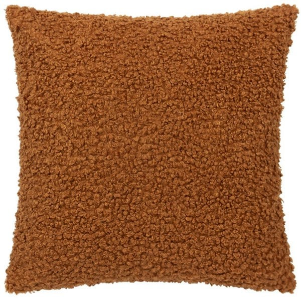 Yard Bouclé Textured Cushion Cover - Ginger