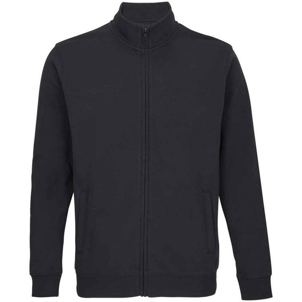 SOLS Unisex Adult Cooper Marl Full Zip Jacket - Black