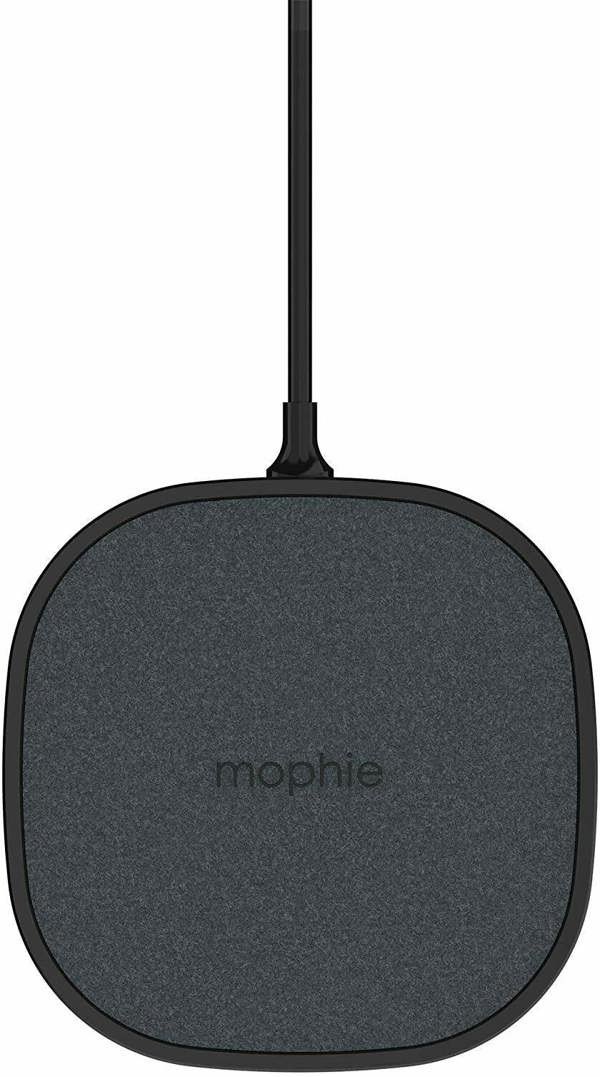 Mophie 10W Fabric Qi Wireless Charging Pad for iPhone 12 13 14 15 16 Pro Max
