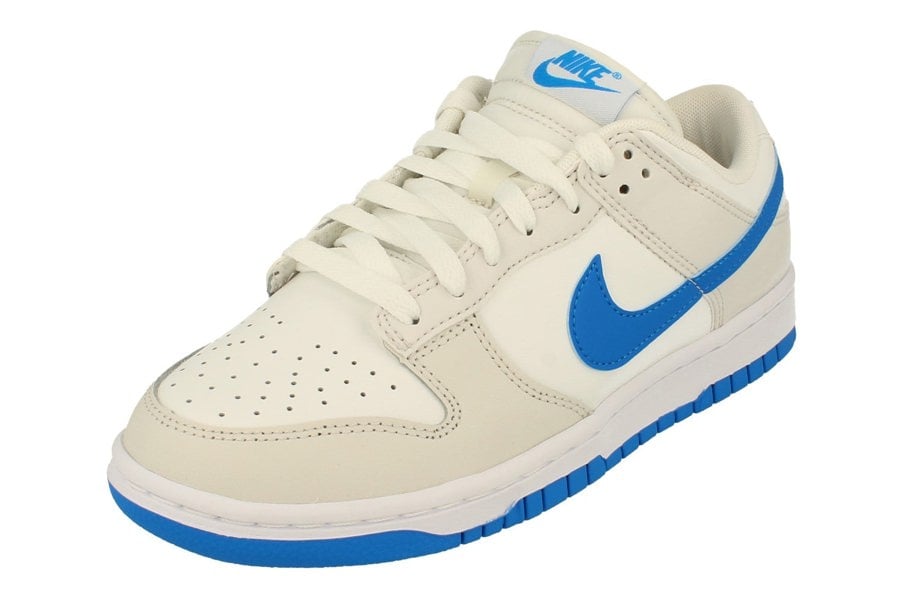 Nike Dunk Low Retro Mens Trainers Dv0831  108 - Summit White Photo Blue 108 - Photo 0
