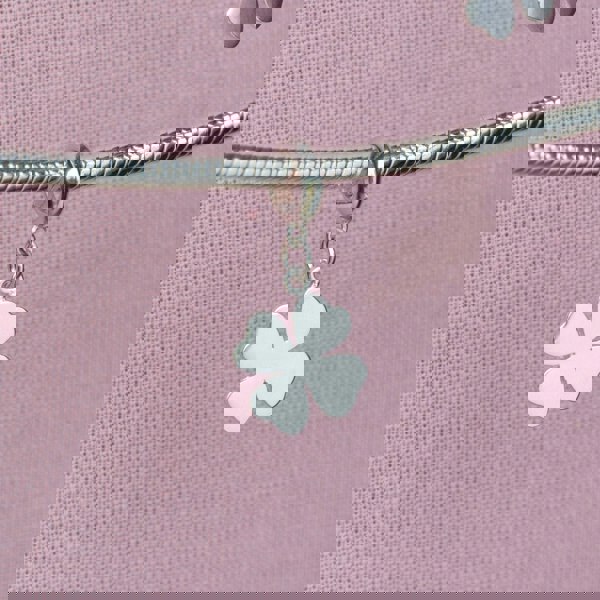 Sterling Silver Four Leaf Clover Charm - MYLEE London