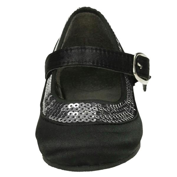 Spot On Girls Spot On Flat Ballerina Sequin Detail